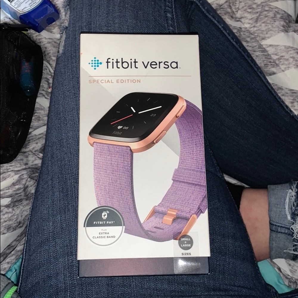 Woman’s Fitbit Versa Special Edition